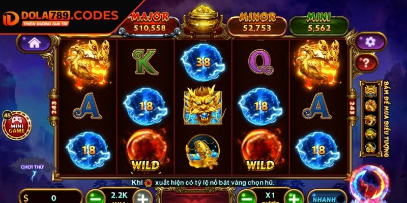 Kho Báu Tứ Linh DOLA789 - Mẹo Tối Ưu Lợi Nhuận Khủng 2 Nhận diện các biểu tượng thường thấy của game