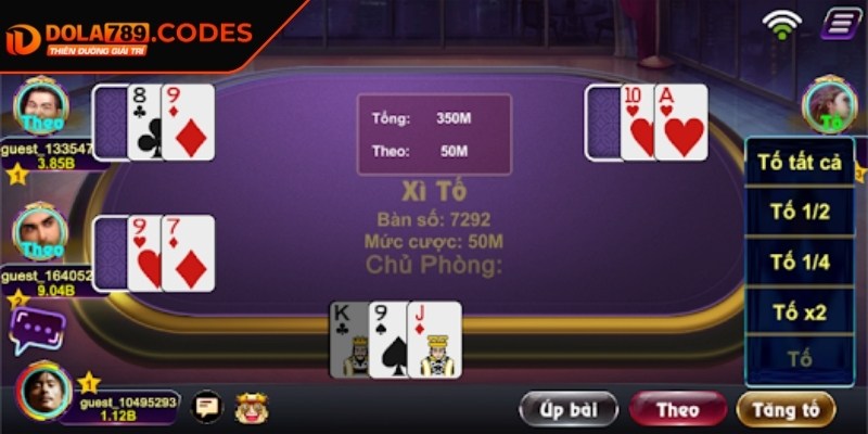 Xì Tố DOLA789 - Cách Chơi Chi Tiết Dành Cho Các Tân Binh 1 Xì tố DOLA789 sòng bạc trực tuyến hấp dẫn